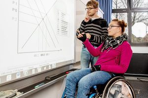 Bild von einer Klasse in der Berufsfachschule