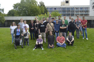Die neuen Teilnehmenden im Berufsbildungswerk Volmarstein.