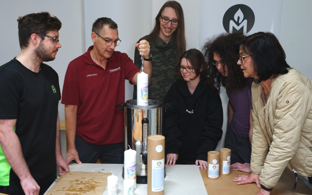 Kerzen, die Geschichten erzählen