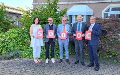 Sparkasse an Ennepe und Ruhr unterstützt Berufsbildungswerk mit 5.000 Euro